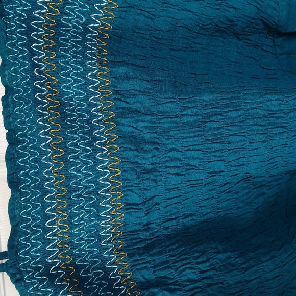 NWT LANE BRYANT SMOCKED CAMI TOP - Picture 5 of 6